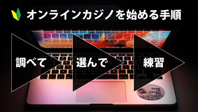 オンラインカジノはネット上でお金を賭けて遊べるカジノゲーム